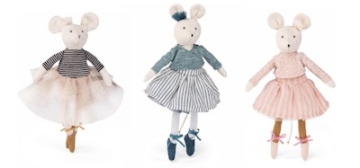 Souris de la petite école de danse Moulin Roty